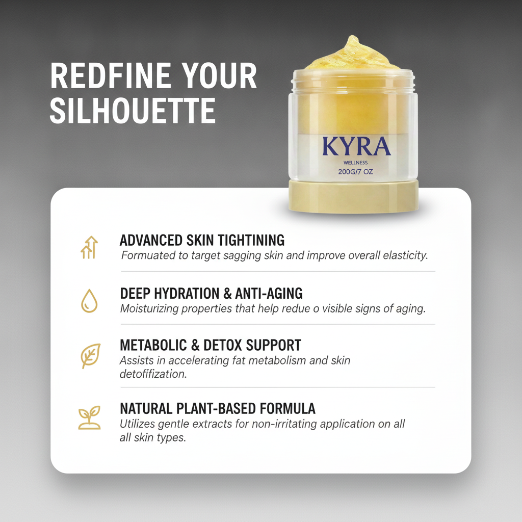 Kiyra™ Anti-Cellulite Gold Massage Cream
