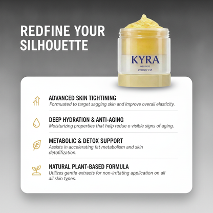 Kiyra™ Anti-Cellulite Gold Massage Cream