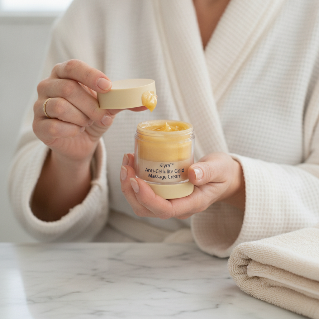 Kiyra™ Anti-Cellulite Gold Massage Cream