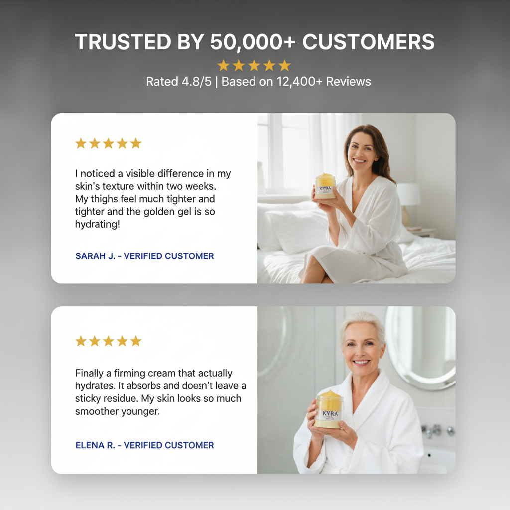 Kiyra™ Anti-Cellulite Gold Massage Cream