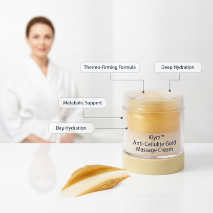 Kiyra™ Anti-Cellulite Gold Massage Cream